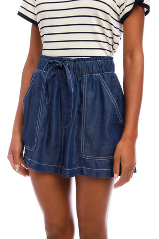 Fifteen Twenty - Carreen Patch Pocket Shorts