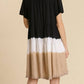Umgee - Dip Dye Color Block Dress