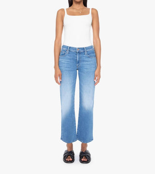 Mother - Mid Rise Rambler Zip Ankle Jean