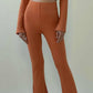 Montce - High-waisted Flair Pant