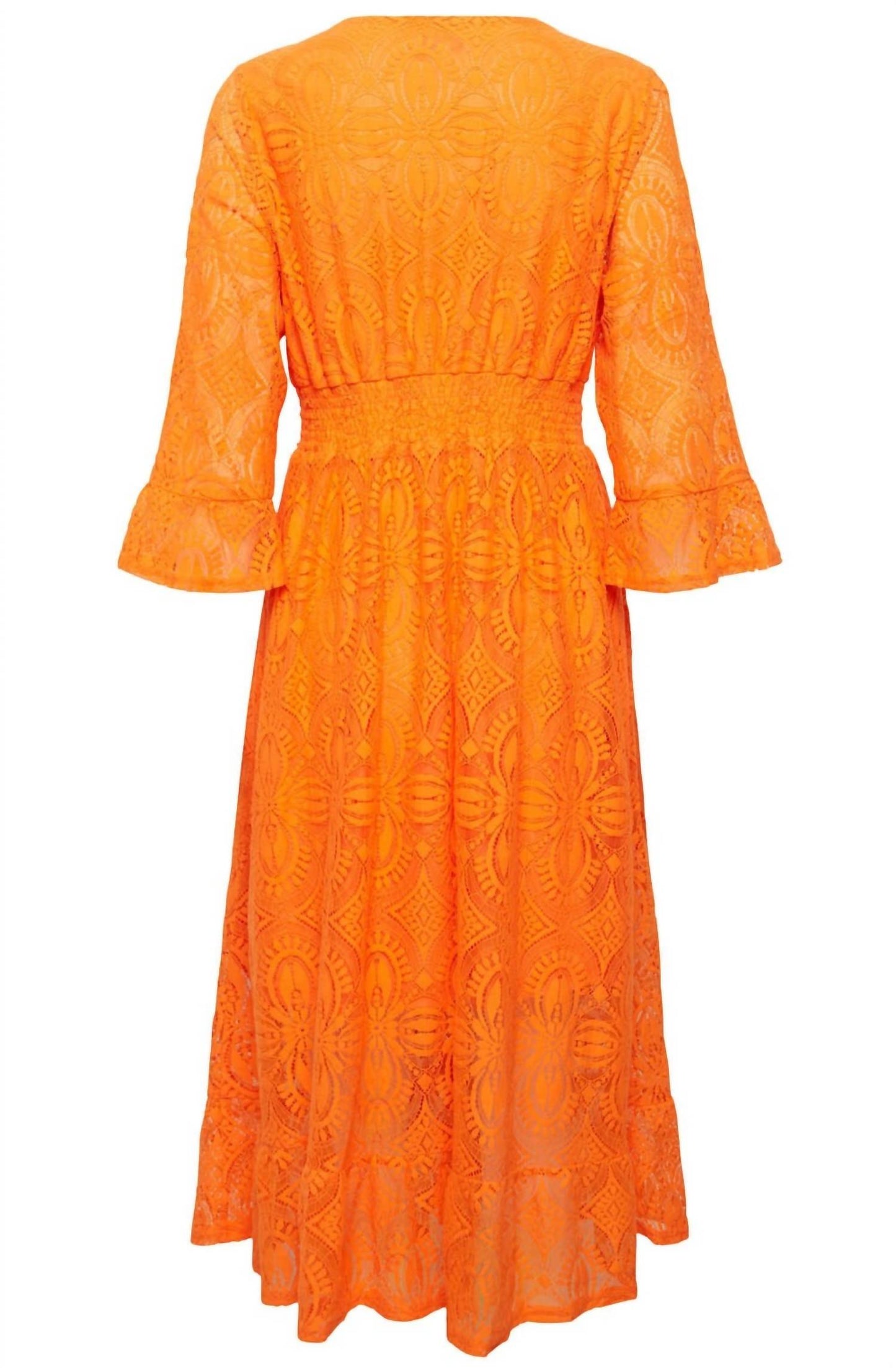 B.Young - Jali Lace Midi Dress