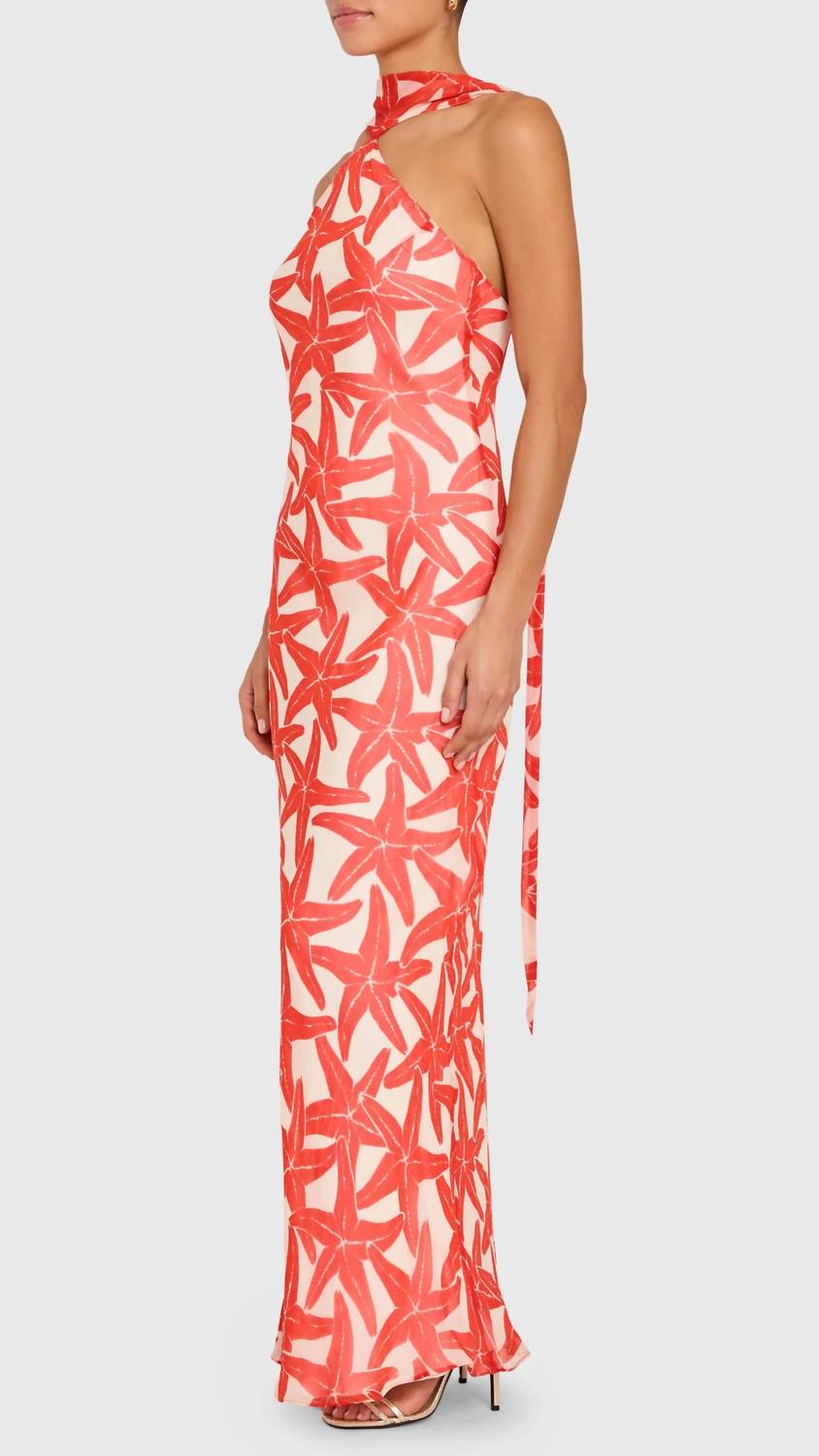Amanda Uprichard - Ashton Halter Neck Maxi Dress