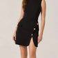 Astr - Nixie Tailored Split Skirt Dress