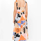 Oliphant - Tie Strap Pocket Midi Dress