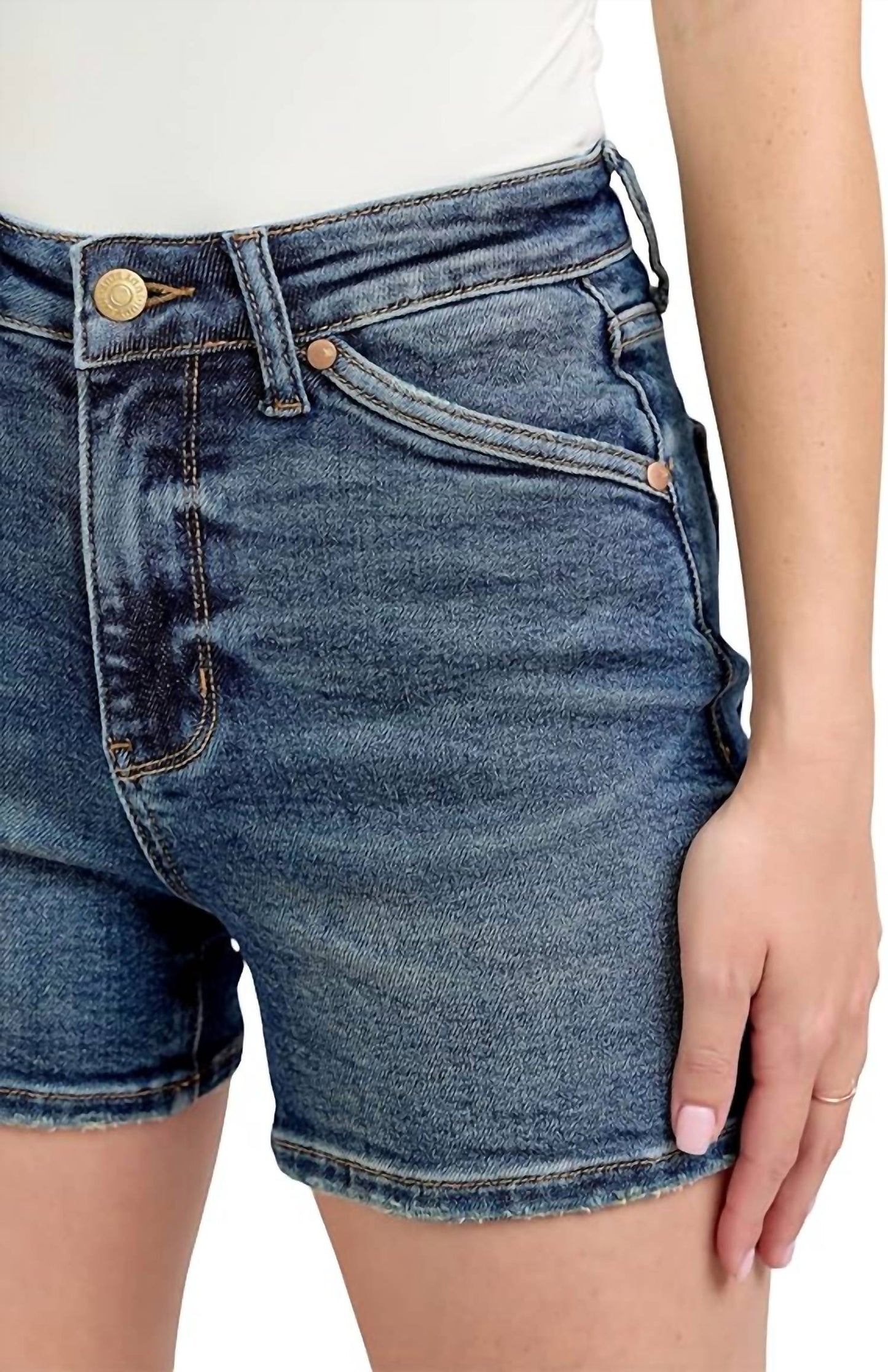 Judy Blue - Celia High Waist Shield Shorts