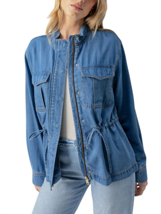 Sanctuary - cinched surplus jacket