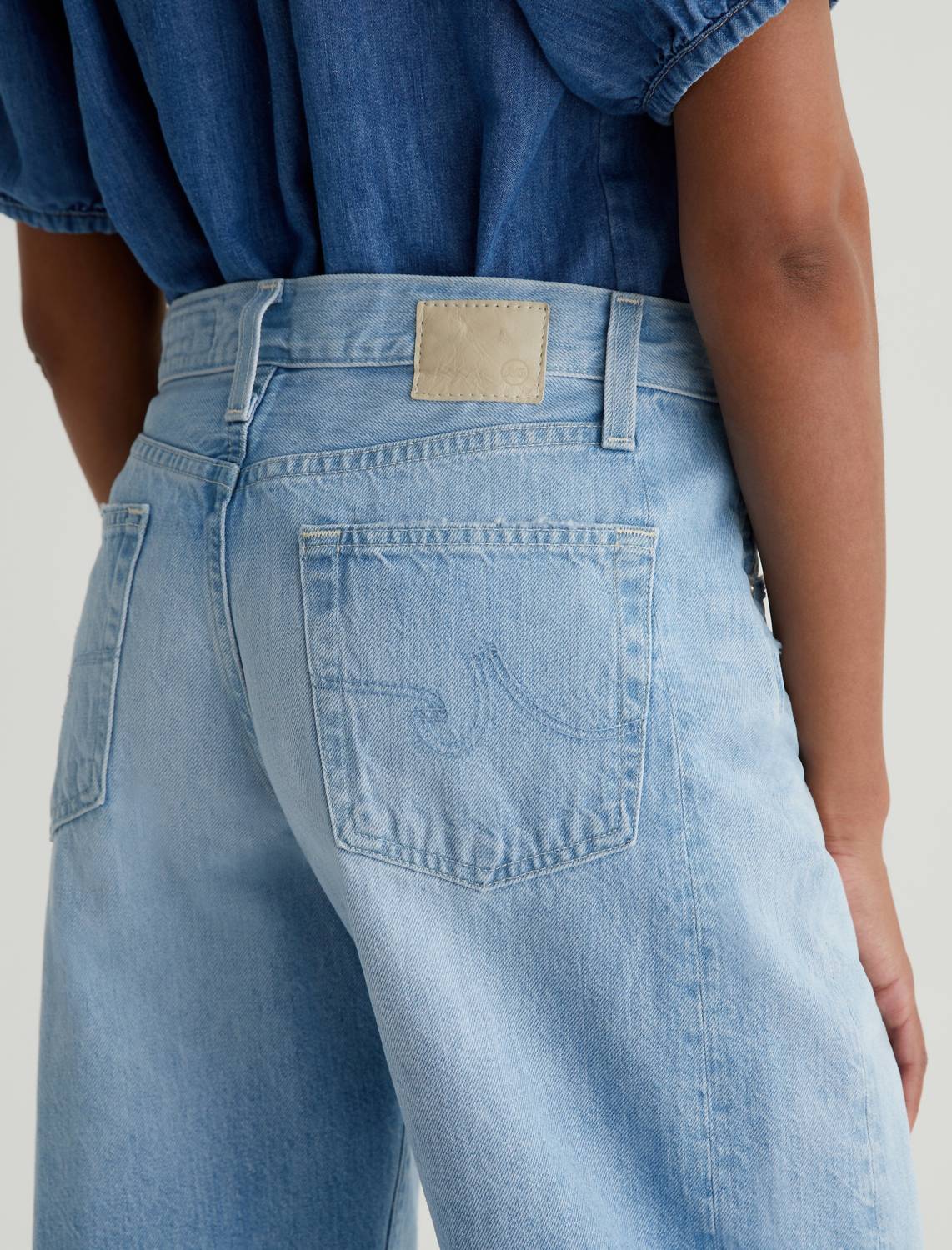 Ag Jeans - Hattie Cropped Barrel Leg Jeans