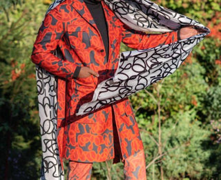 The Athletic Side Of Us - Oraise Print Long Coat