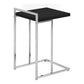 Accent Table, C-Shaped, Contemporary & Modern