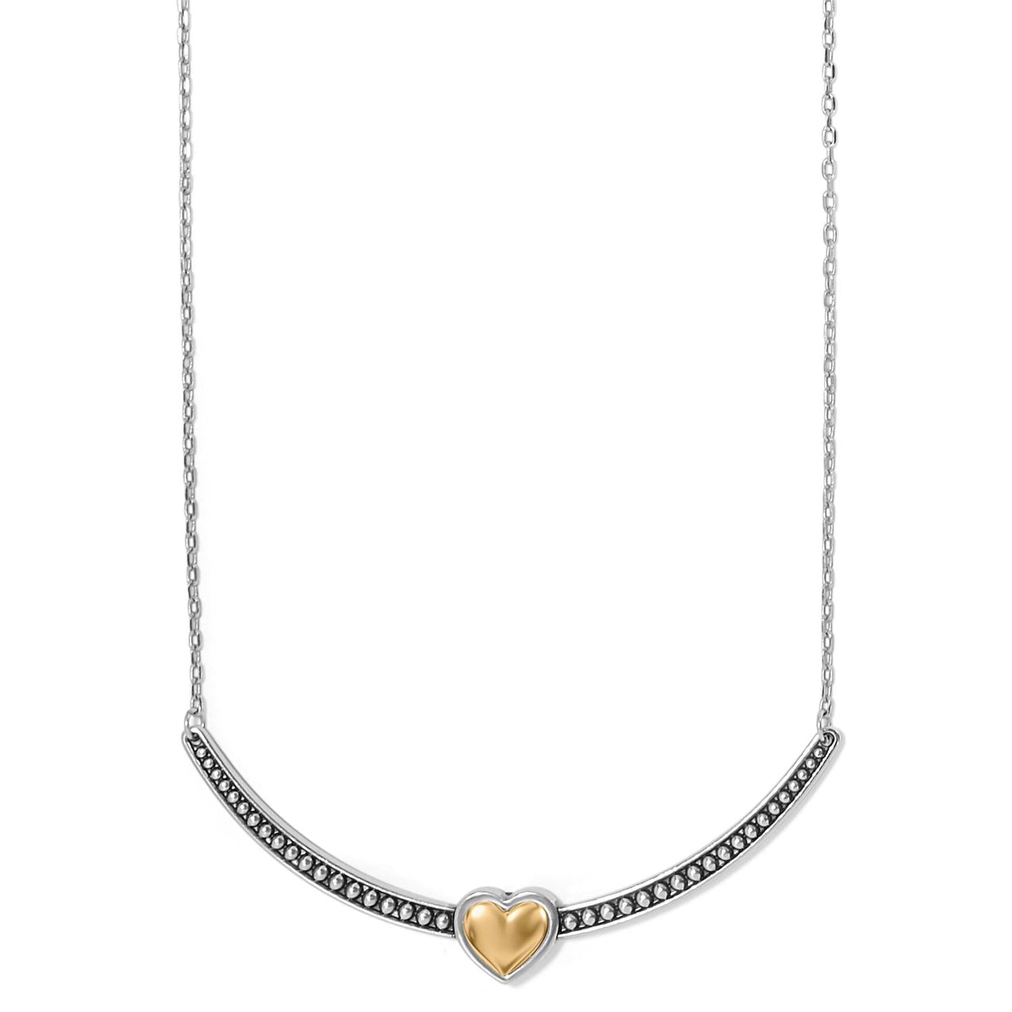 Brighton - Women's Pretty Tough Bold Heart Bar Necklace