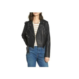 Levi'S - Faux Leather Belted Asymmetrical Motorcycle Jacket