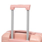 2-Piece ABS Spinner Wheel Luggage Set with Combination Lock