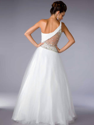 Mac Duggal - One Shoulder Beaded Gown