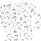 Baby Noomie - Kid's Miami Two Piece Pajama Set