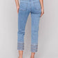 Charlie B - Embroidered Hem Jeans