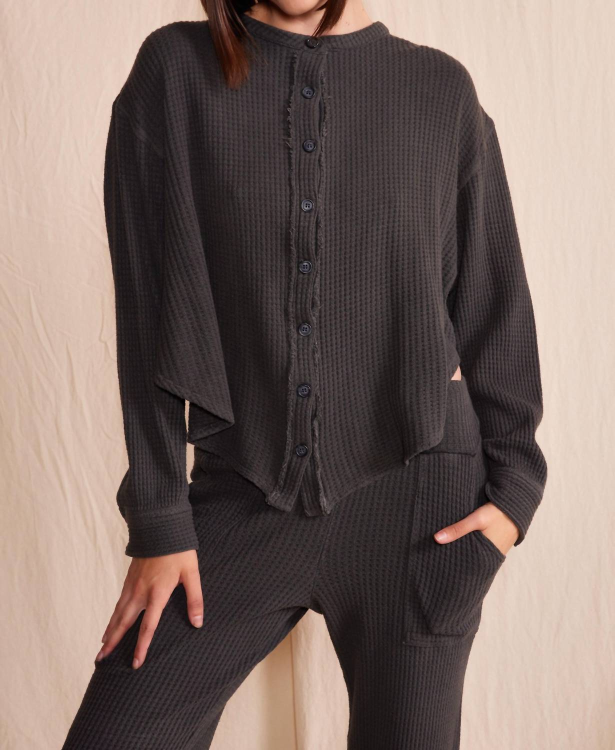 People Of Leisure - Quinn Waffle Top
