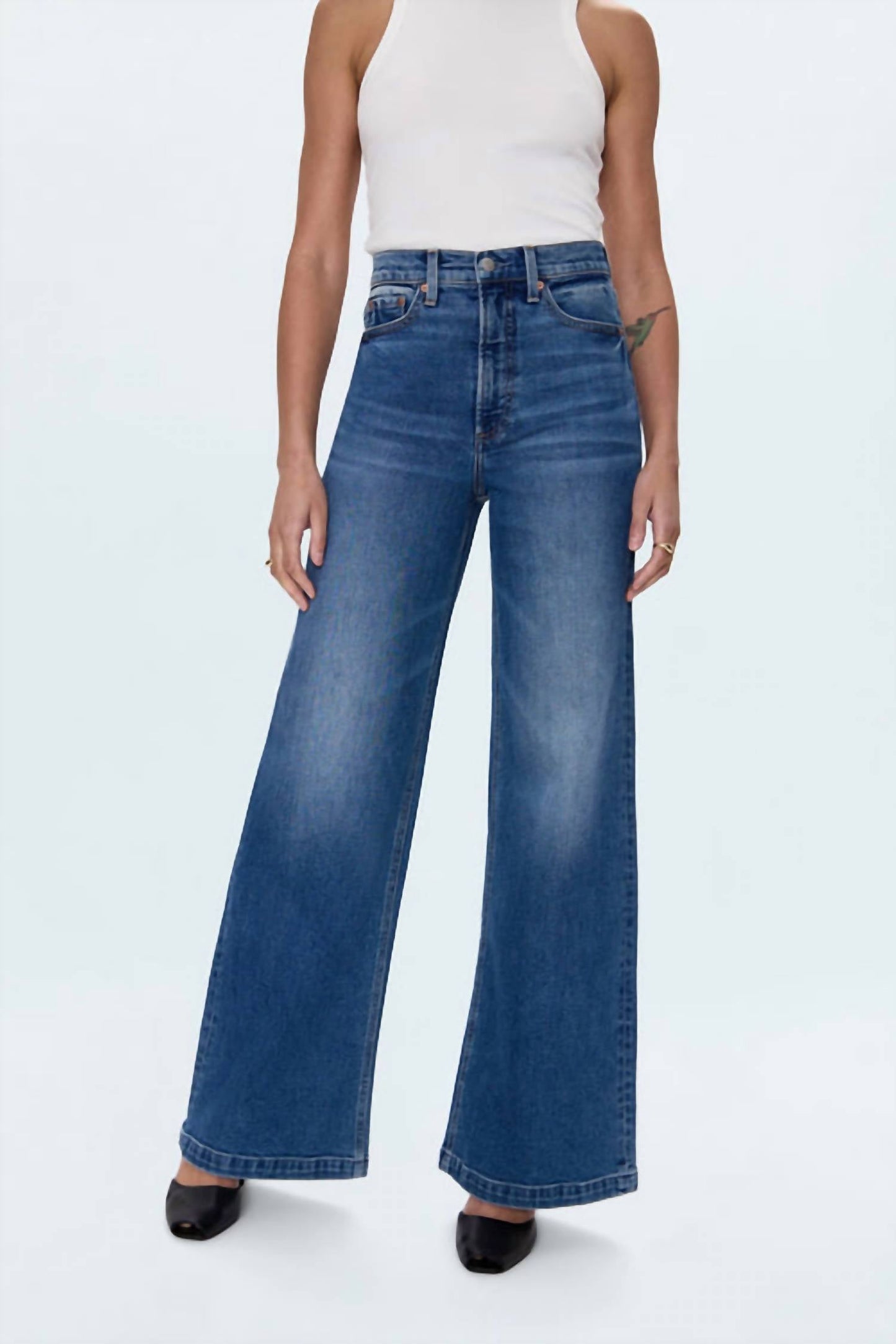 Pistola - Lana High Rise Wide Leg Jeans