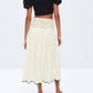 Fifteen Twenty - Elsa Smocked Waist Midi Skirt