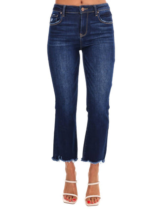 Risen - High Rise Slim Straight Jeans