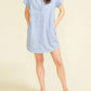 Sitano - Women's Riga Short Sleeve Short Dress