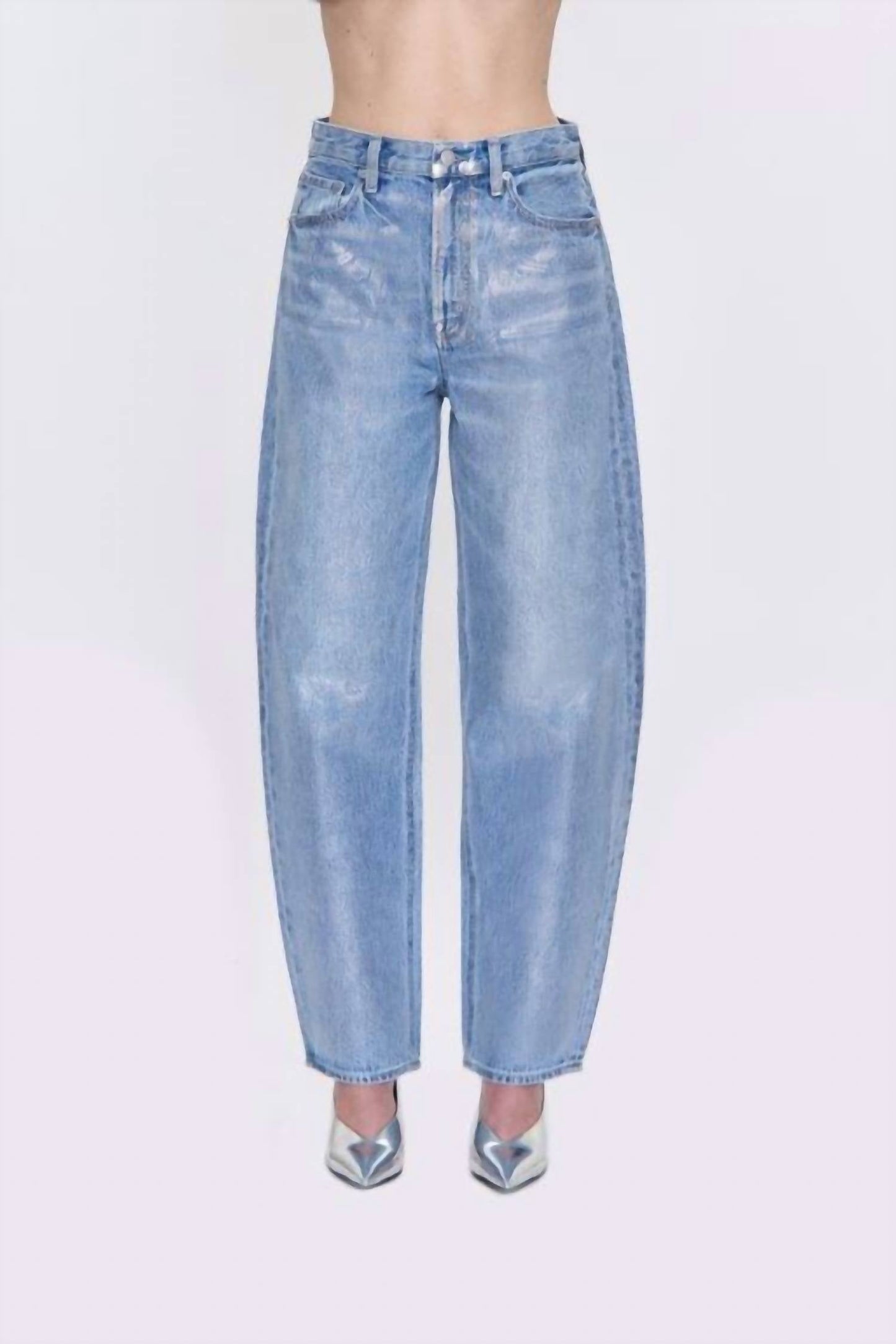 Pistola - Wes High Rise Barrel Jean