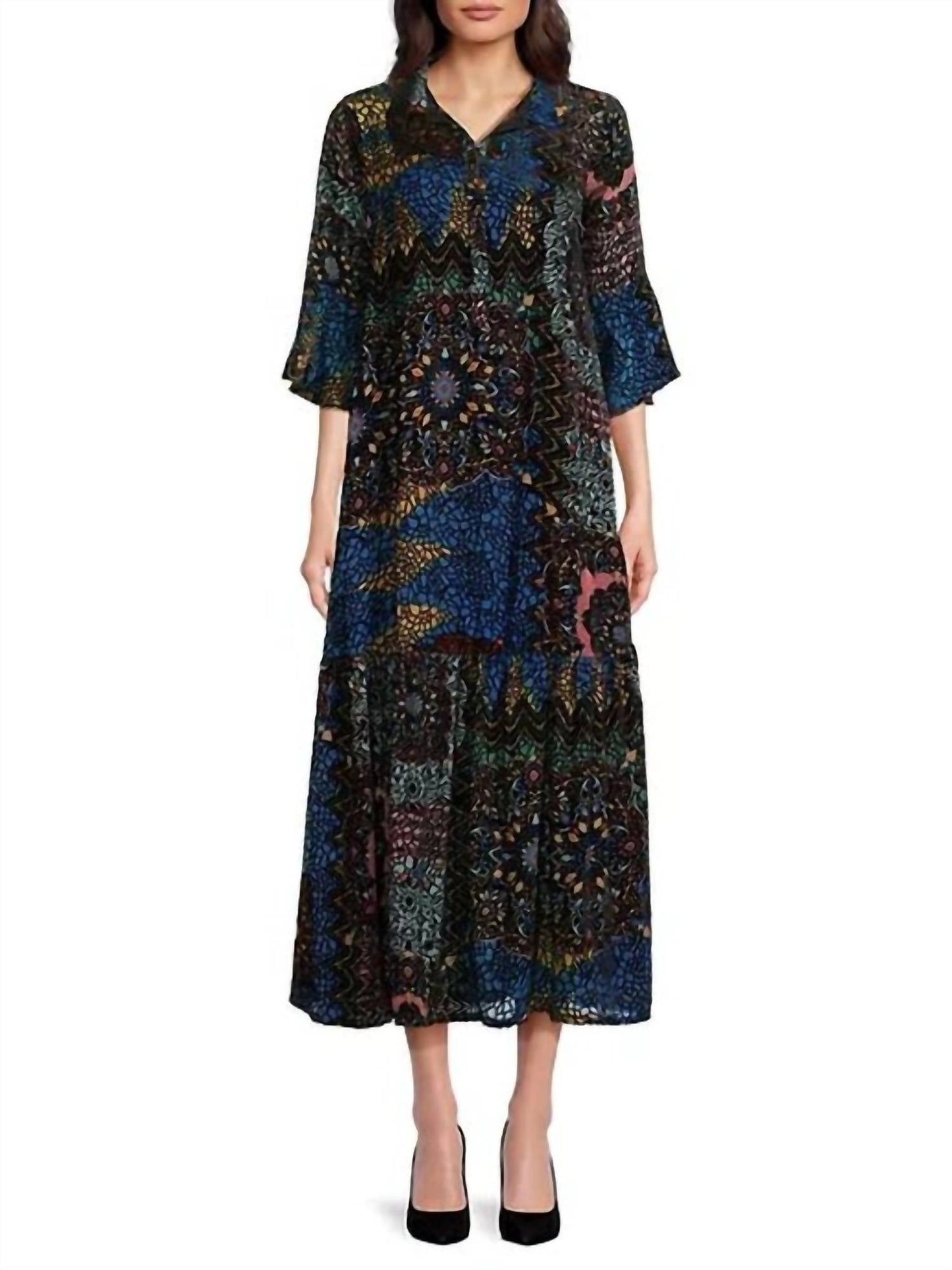 Johnny Was - NASH BURNOUT SLIP DRESS