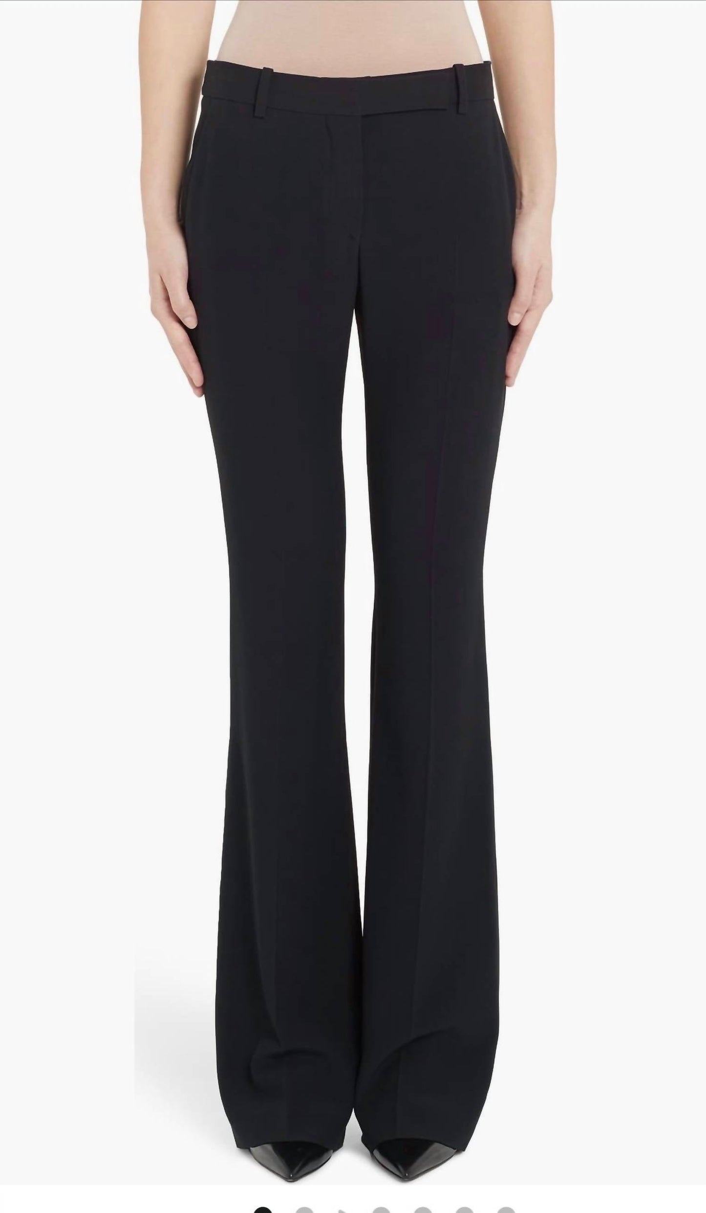 Alexander Mcqueen - Crepe Bootcut Pants