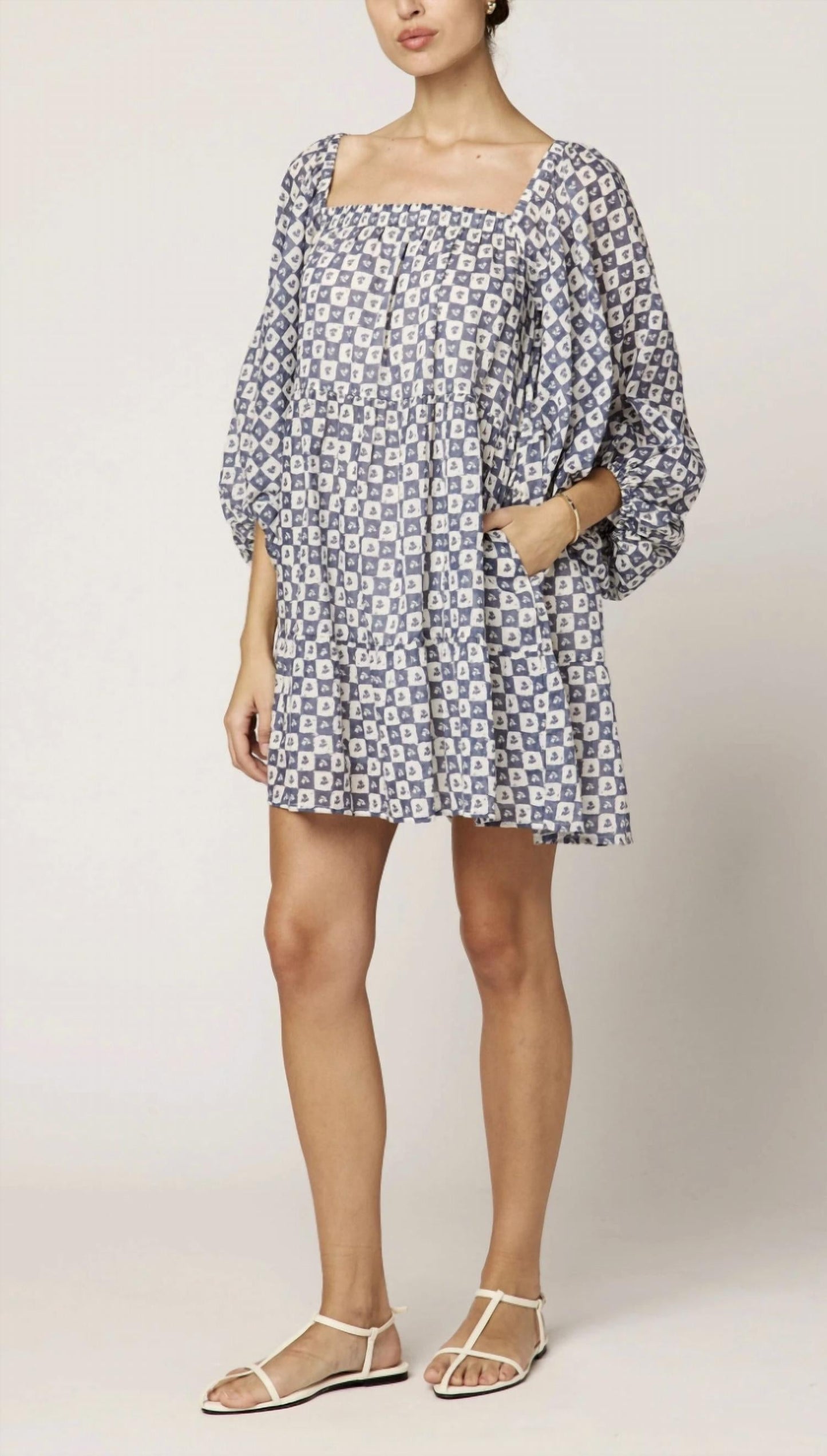 Cleobella - Hattie Piazze Check Mini Dress