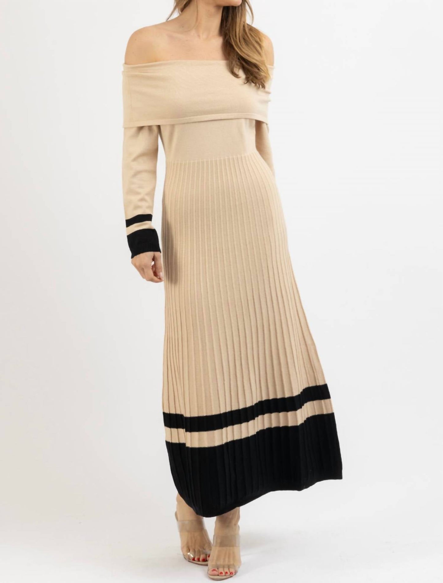 Able - Jami Knit Long Sleeve Maxi Dress