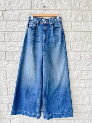Mother - The Headliner Sneak Wide Leg Jean