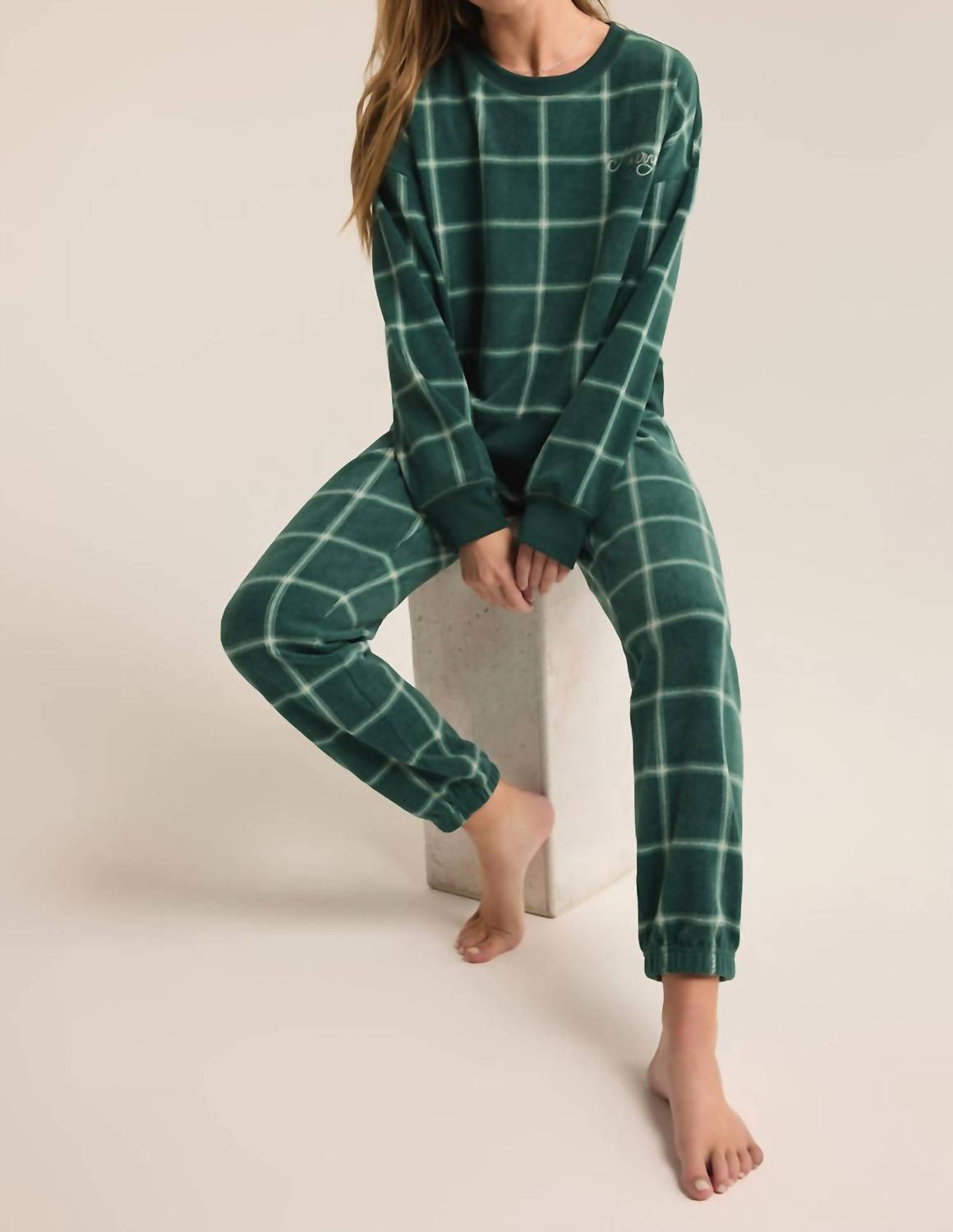 Z Supply - Plaid Jogger Pants