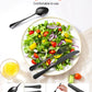48-piece Black Stainless Steel Silverware Set for 8
