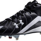 Under Armour Men's Twin Bill Ii Ic Baseball Cleat Black/White Size 14 D(M) Us