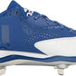 adidas Men's PowerAlley 4 Baseball Cleat Collegiate Shoes Royal/Silver