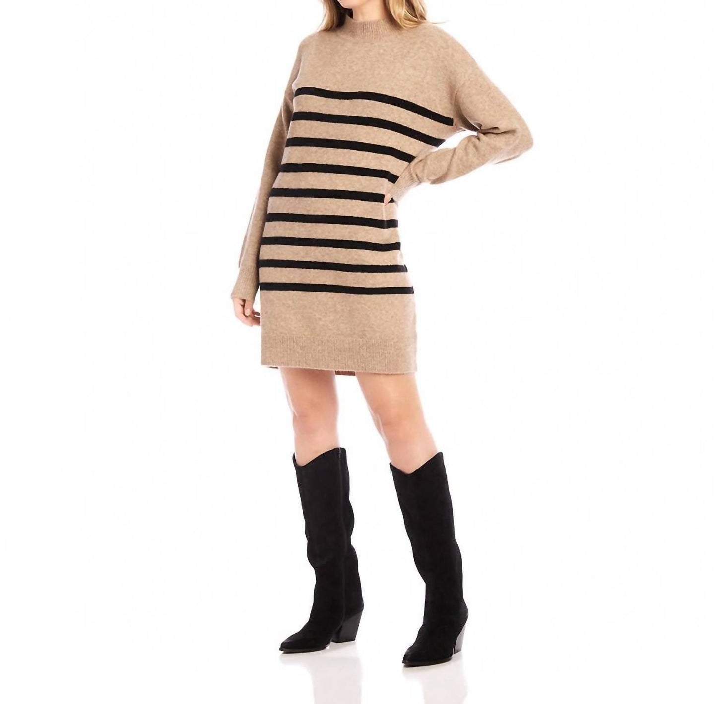 Karen Kane - Stripe Sweater Dress