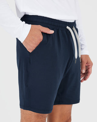 Dark Heather Navy Active Comfort Short