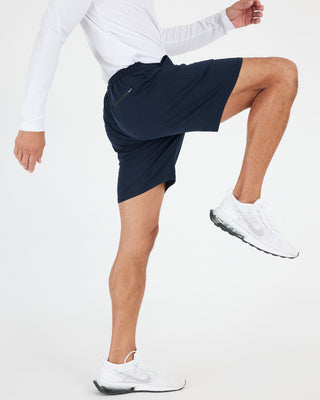 Dark Heather Navy Active Comfort Short