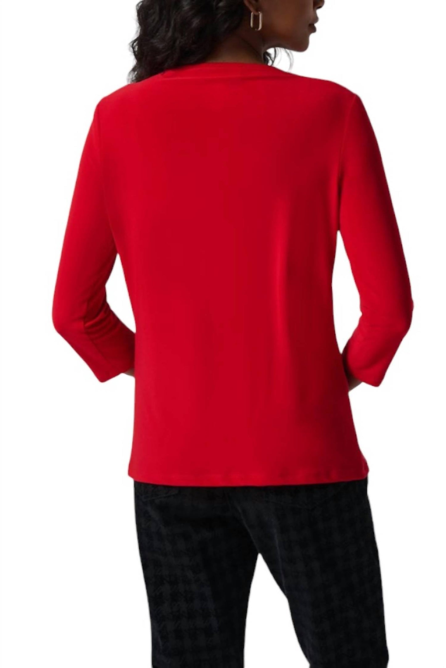 Joseph Ribkoff - Silky Knit Twist Neck Top