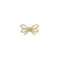Sydney Evan - Pave Double Bow Studs Earring