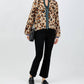 Aldo Martins - Olimpo Leopard Zip Sweater