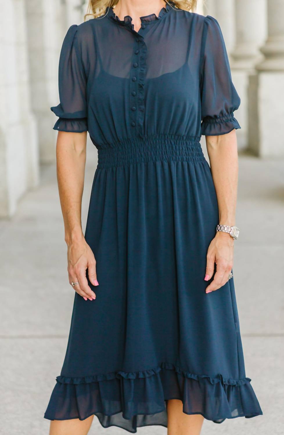Kensie - Clementine Ruffled Dress
