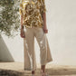 Fun 2 Fun - Olive Botanical Blouse