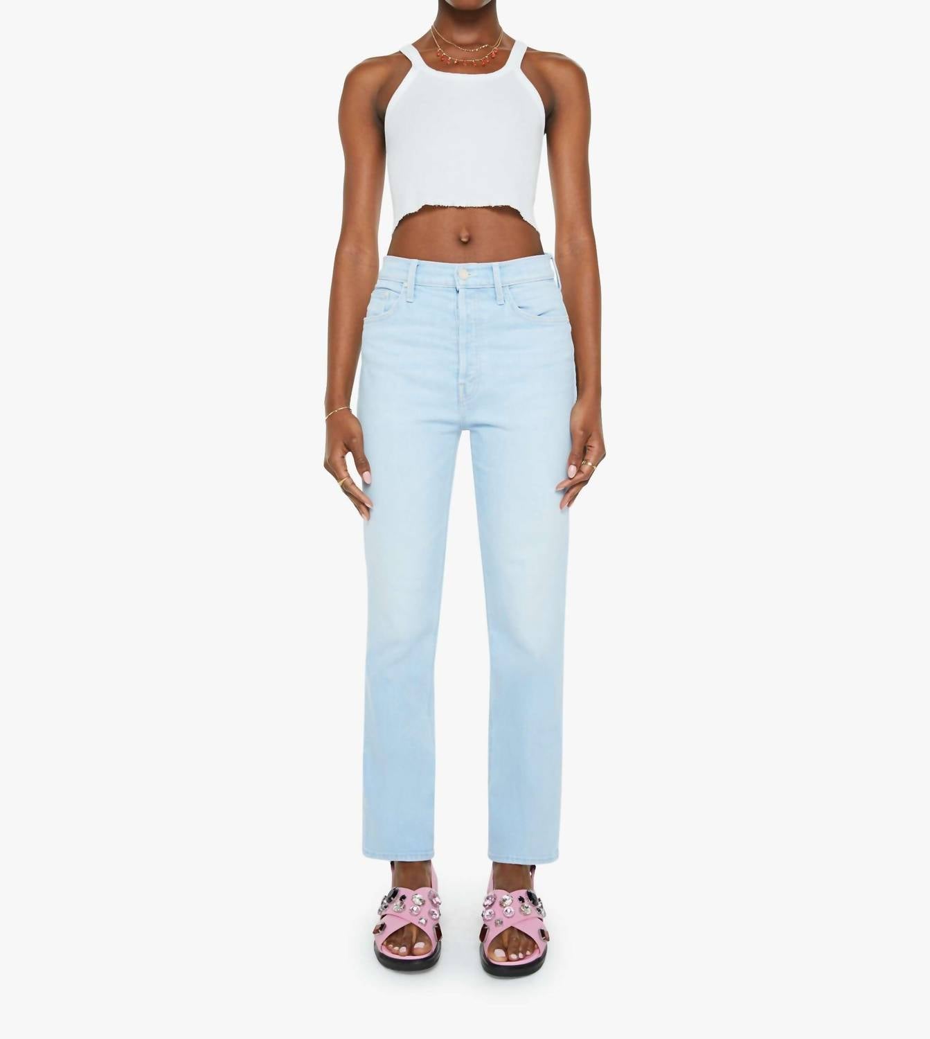 Mother - The Tripper Ankle High-rise Jean