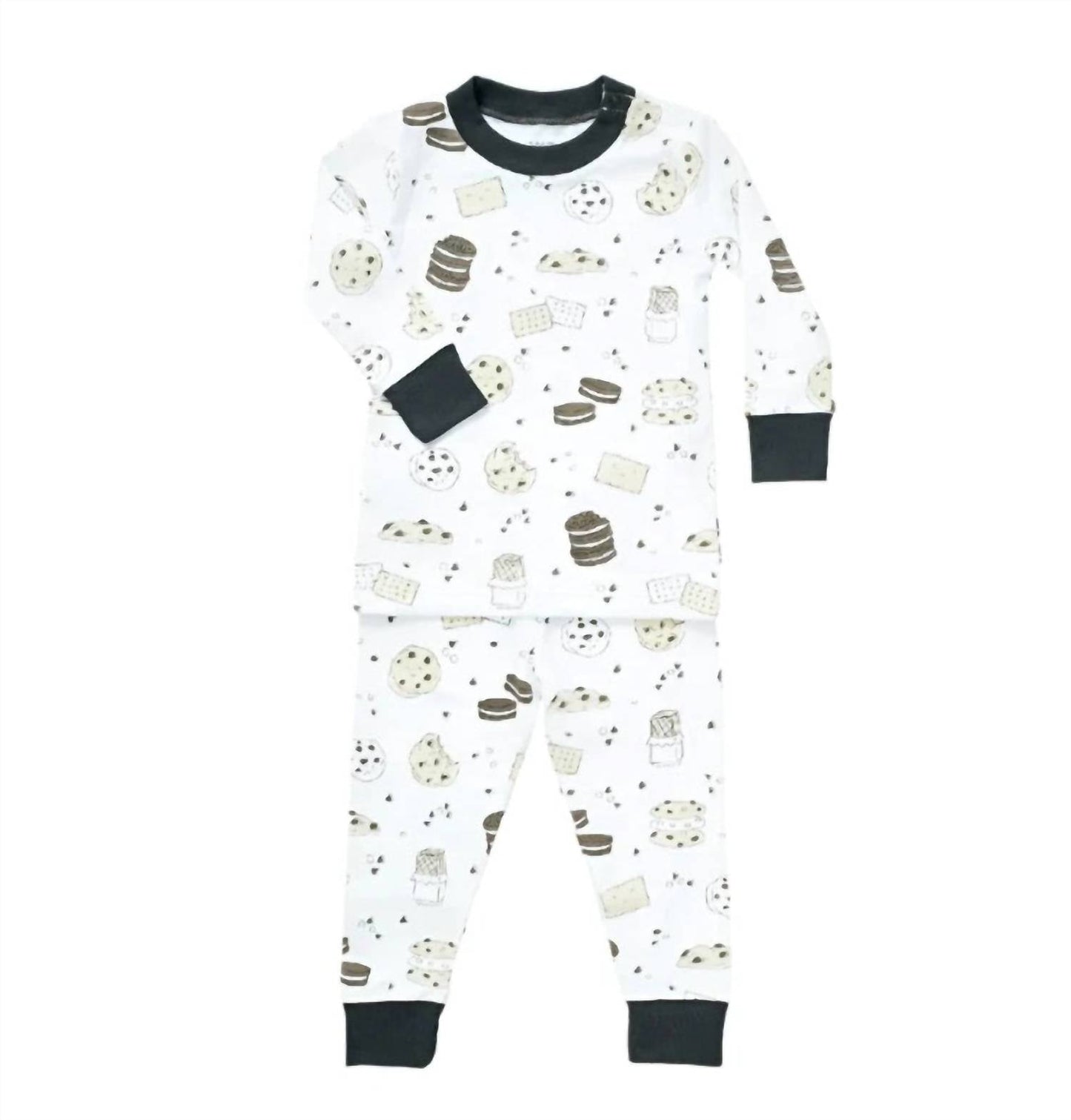 Baby Noomie - Kid's Cookies Two Piece Pajama Set