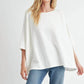 Fun 2 Fun - Oversized Knit Sweater Top