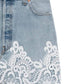 5 Progress - Women's Denim Lace Skirt