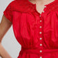 Free People - Gemma Embroidered Top