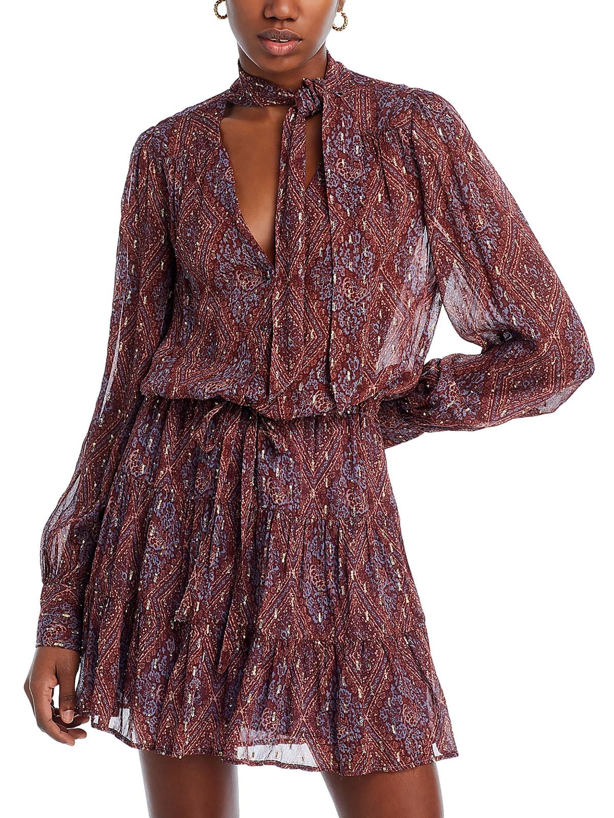 Paige Cleobelle Dress Red Size XS