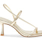 Steve Madden - Women's Locke Leather Strappy Y2k Mid Heels Sandals