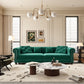 3 In 1 Pull Out Sofa Bed With Movable Ottoman
